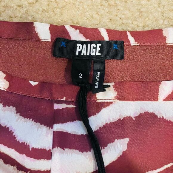 NWT Paige Larsa Animal Print Skirt Size 2 - Picture 5 of 8